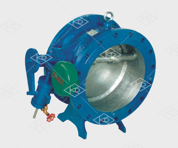 HH47 butterfly buffer check valve