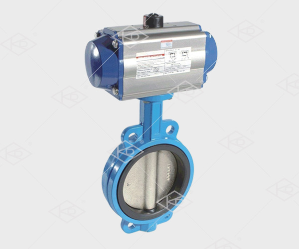 Mid line clamp type soft seal butterfly valve