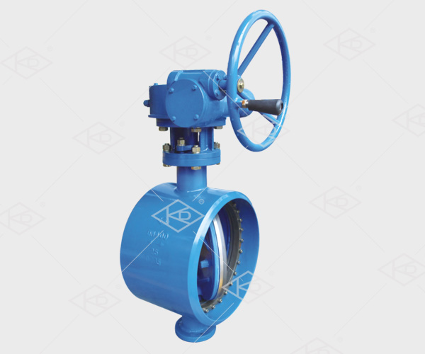 Metal to metal hard sealed bidirectional pressure ball butterfly valve