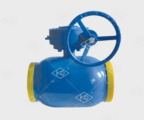 Forged steel fully welded ball valve