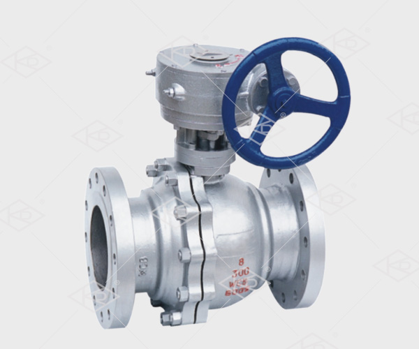 Q41f turbine trunnion mounted  ball valve