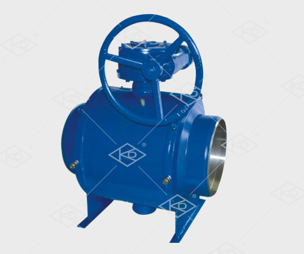 Standard turbine fully welded ball valve