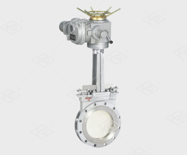 Knife gate valve